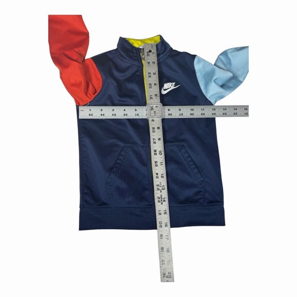 KIDS NIKE ACTIVE JOY TRICOT SET PRE-SCHOOL 4T TODDLER JOGGER SET COLOR BLOCK - Picture 11 of 15